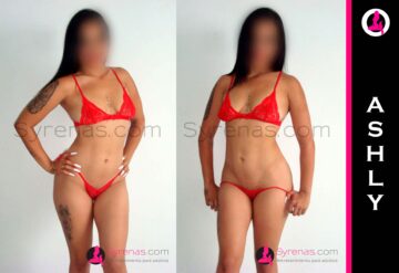 Ashly hermosa flaca acompañante de syrenas Cali